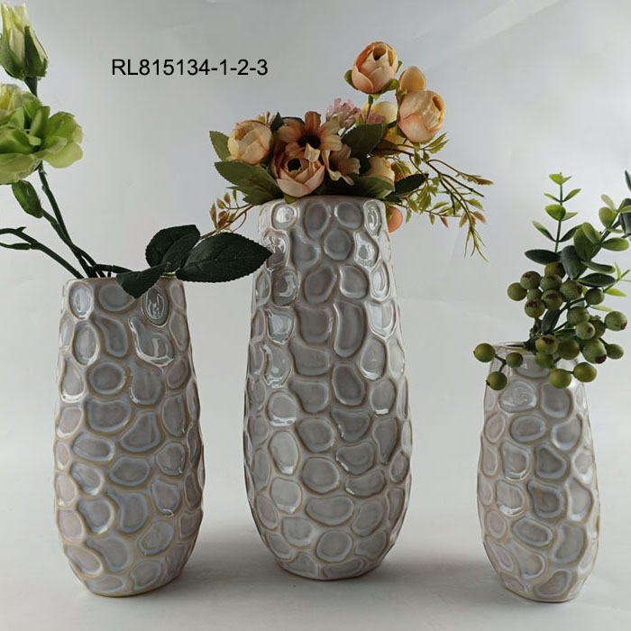 Ceramic Porcelain Flower Vase For Home Decor