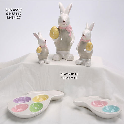 Newest Dolomite Easter Decoration Rabbit